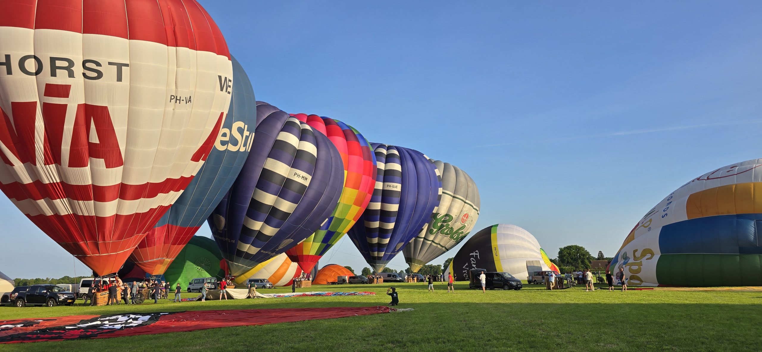 Benieuwd welke ballonen te bekijken zijn?